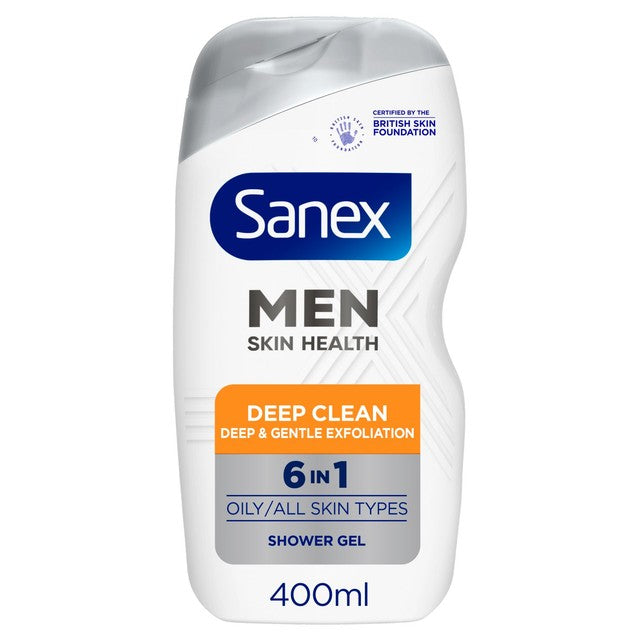 Sanex Men Deep Clean body wash 400ml (British brand)