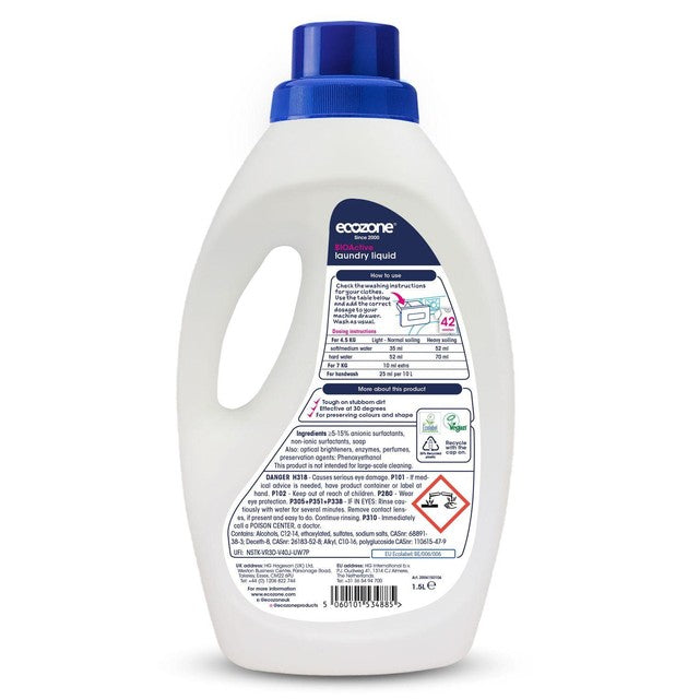 Ecozone BIOActive laundry liquid (British brand)
