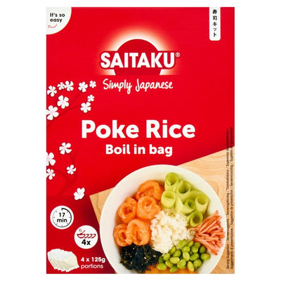 M&S Saitaku Boil In A Bag Poke Rice- Buy online at McGrocer
