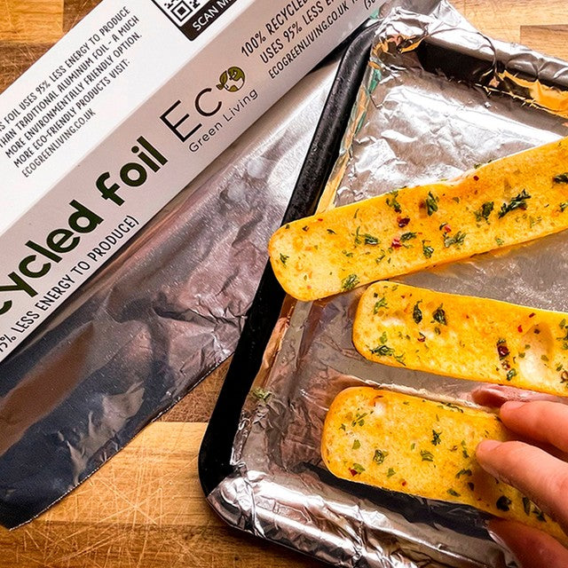 Eco Green Living recycled aluminium foil 10m - British product