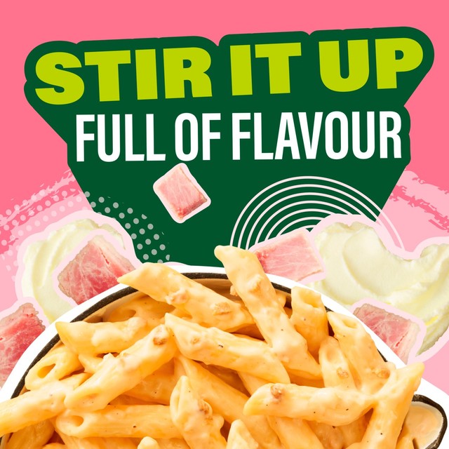 Dolmio carbonara pasta sauce stir in (British brand)