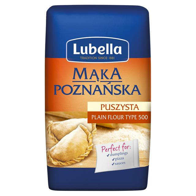 Plain Wheat Flour Type 500 for Dumplings, Pizza, and Sauces 1kg