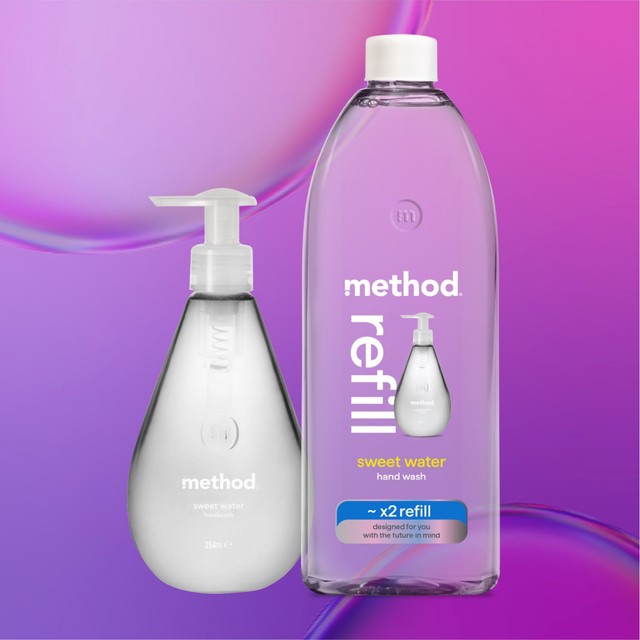 Method Sweet Water hand soap refill - British product