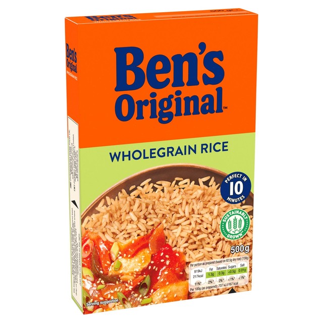 Ben's Original wholegrain rice 500g - British product