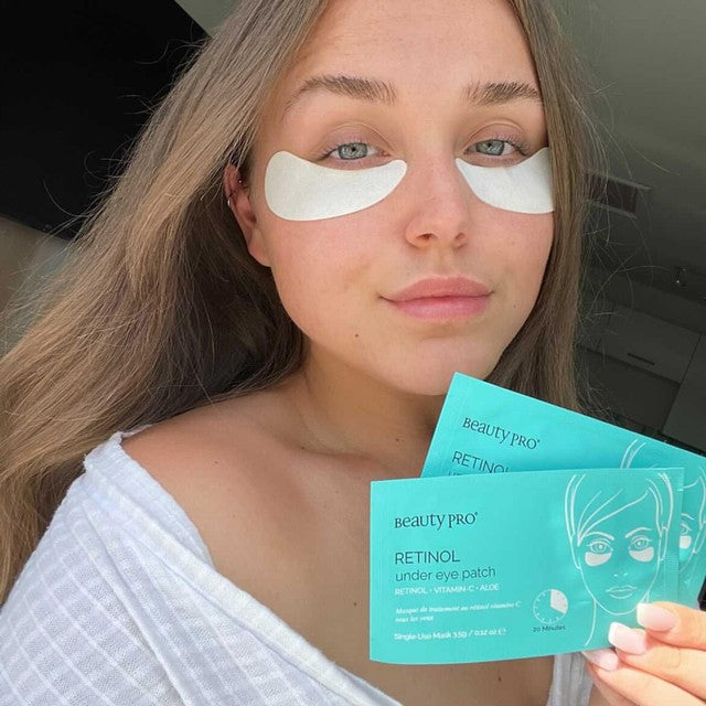 BeautyPro Retinol Under Eye Patches 3 per pack - British product