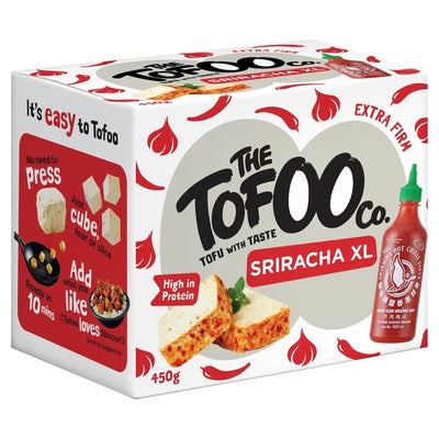 The Tofoo Co. Sriracha XL Chili-Tofu 450 g