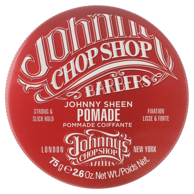 Johnny's Chop Shop strong hold hair pomade (British brand)
