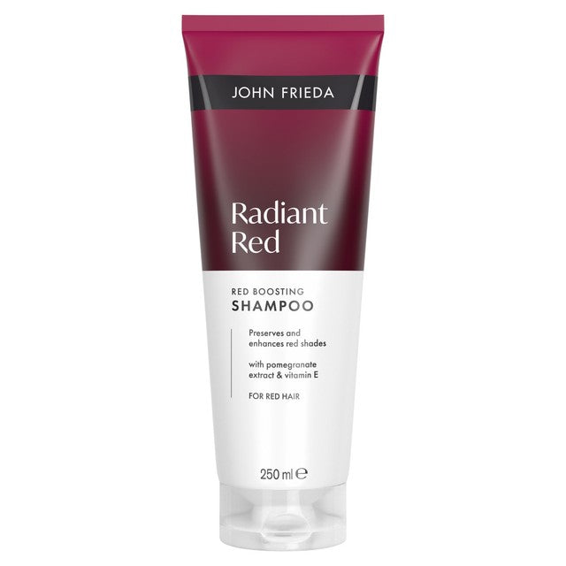 John Frieda Radiant Red shampoo (British brand)