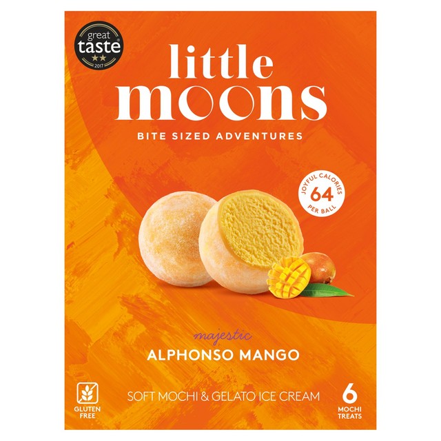 Little Moons mango mochi ice cream 6 x 32g, UK version