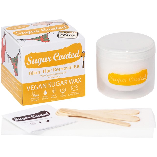 Sugar Coated Bikini Hair Removal Wax Kit 200g (British brand)