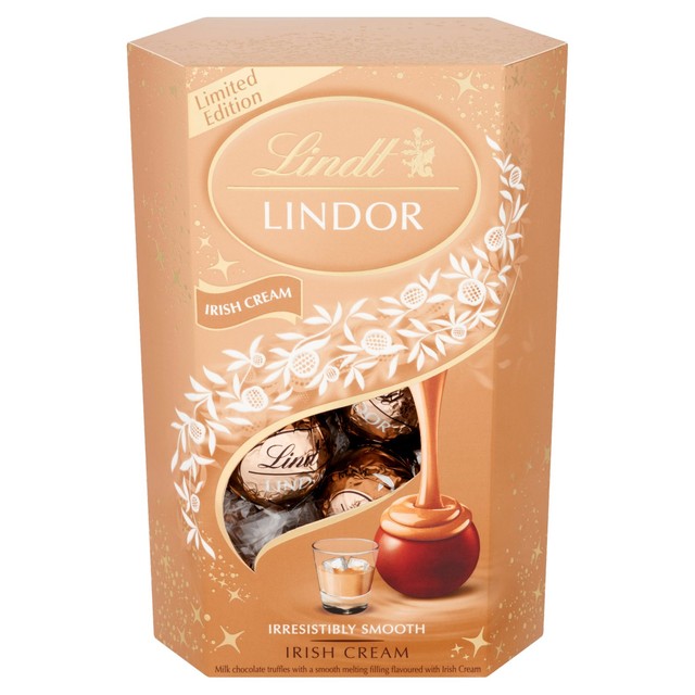 Lindt Irish Cream chocolate truffles 200g, UK version