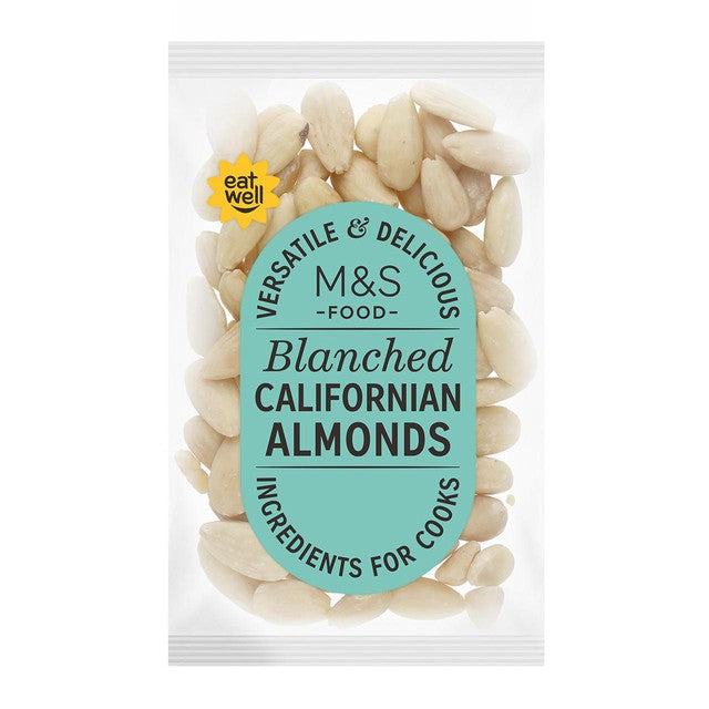 M&S blanched Californian almonds 100g, imported from the UK