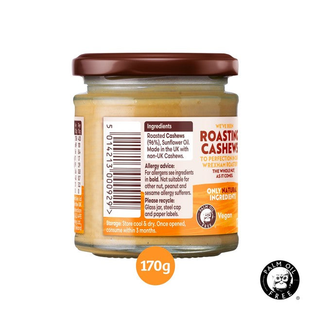 Meridian smooth cashew butter 170g, imported from the UK