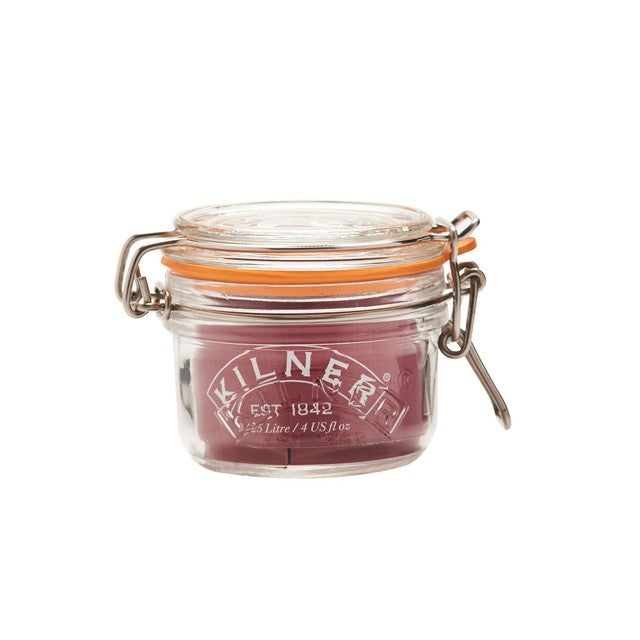 Kilner Clip Top Round Jar 0.125L, UK version