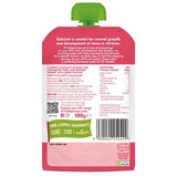 Kiddylicious Strawberry Banana Yogurt Baby Food Pouch 6m+ 4x100g, UK version