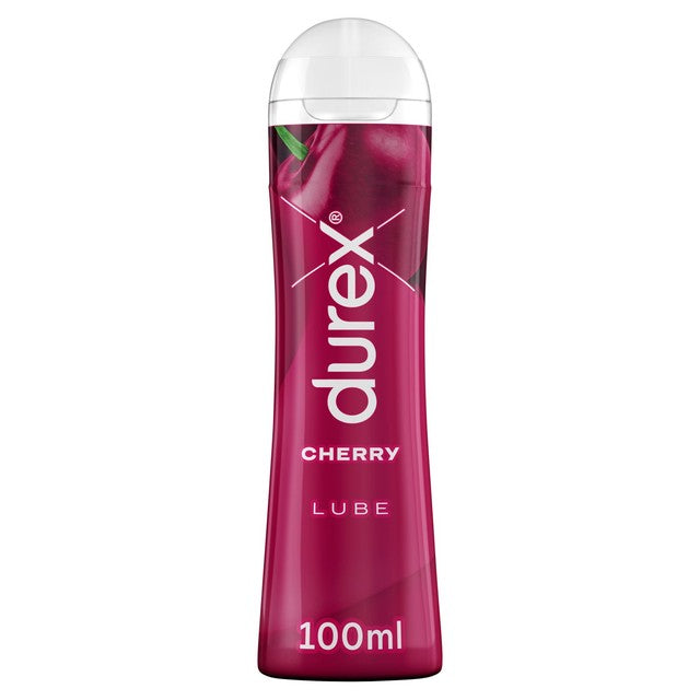 Durex cherry flavoured edible water based lubricant 100ml - British product