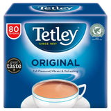 Tetley Black Tea Bags 80 Bags (British brand)