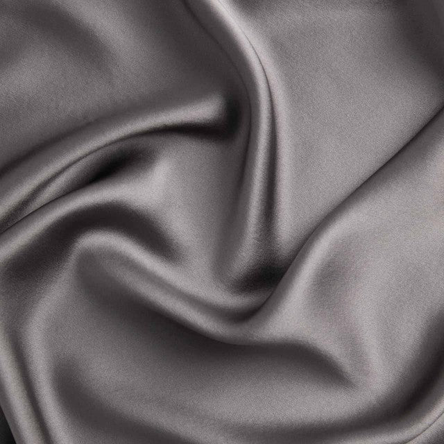 M&S silk pillowcase charcoal, imported from the UK