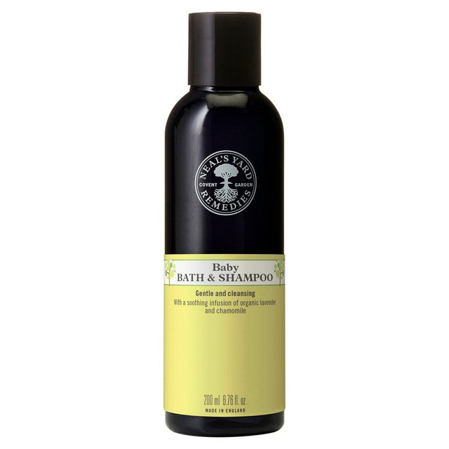 Neal's Yard Remedies baby bath and shampoo 200ml, imported from the UK