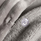 M&S cloud fleece super king bedset in grey (British brand)