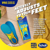 Scholl Gel Activ Casual shoe insoles large (British brand)