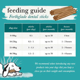 Forthglade Natural Grain-Free Plant-Based Dental Sticks 20 per pack - British product
