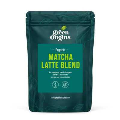 Grüne Ursprünge Bio Super Japanische Matcha Latte Mischpulver 100g