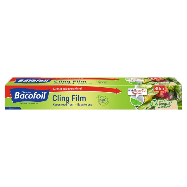 Bacofoil PVC Free Cling Film 30m x 32.5cm - British product