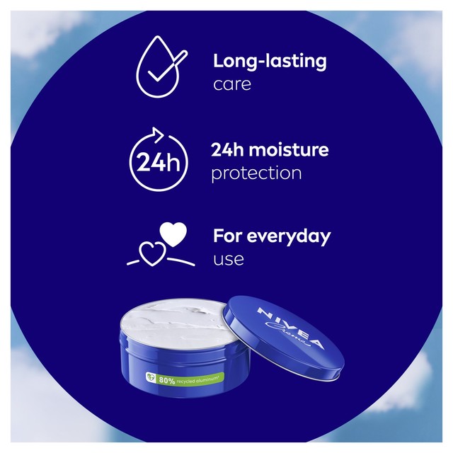 NIVEA Creme moisturiser 400ml, imported from the UK