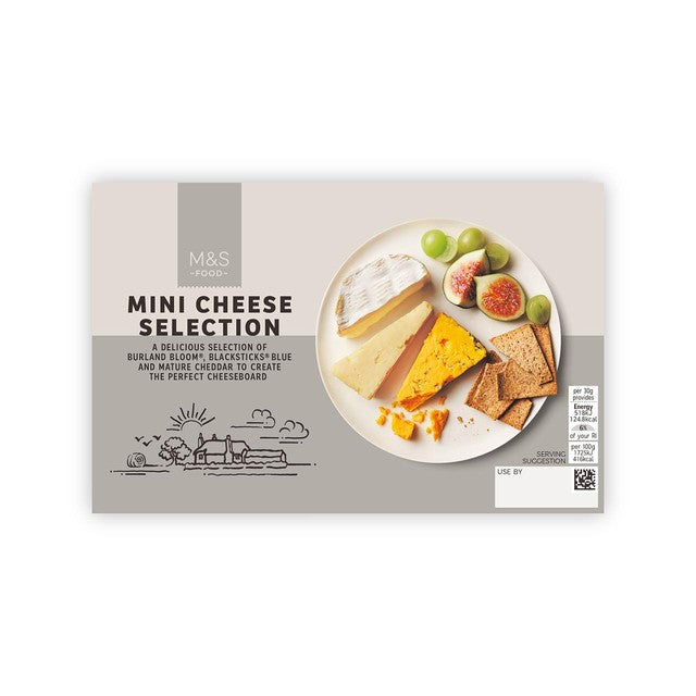 M&S Mini Osteutvalg 155g, importert fra Storbritannia
