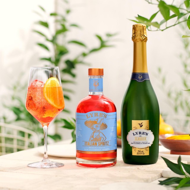 Lyre's alcohol-free Italian Spritz 70cl, UK version