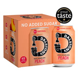 Dalston's sparkling peach drink 4 x 330ml - British product