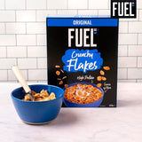 FUEL10K Original Crunchy Flakes high protein breakfast cereal 440g - British product