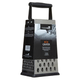 MasterClass Four Sided Box Grater 24.5cm, imported from the UK