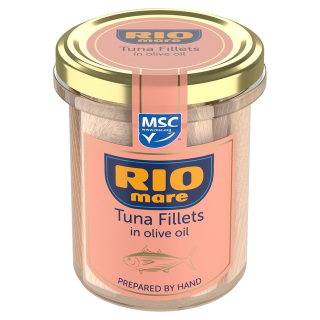 Rio Mare tuna fillets in olive oil 180g, imported from the UK
