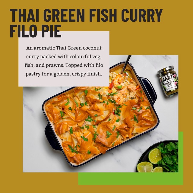 Bart Green Thai curry paste 90g - British product