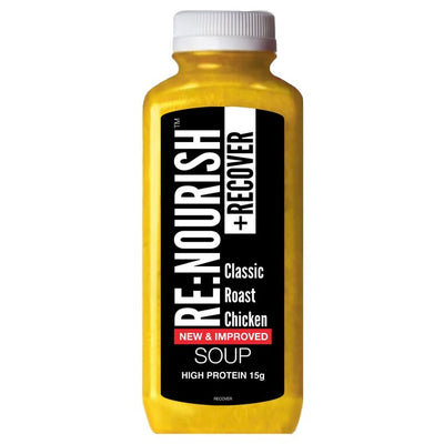 Soupe protéinée Re Nourish Récupération Poulet rôti classique 500g