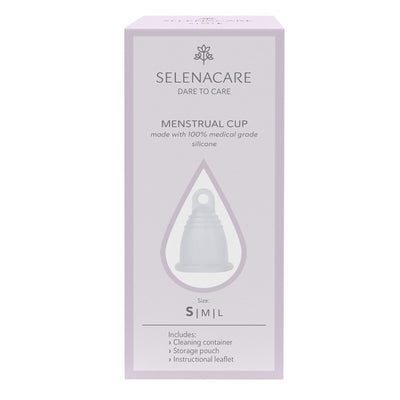 كوب الحيض Selenacare صغير من السيليكون الطبي