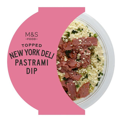 غموس M&S New York Deli Pastrami Dip المستوحى من ريوبن بجبنة 170 جرام - اشترِ عبر الإنترنت من McGrocer