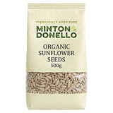 Minton & Donello organic sunflower seeds 500g, imported from the UK
