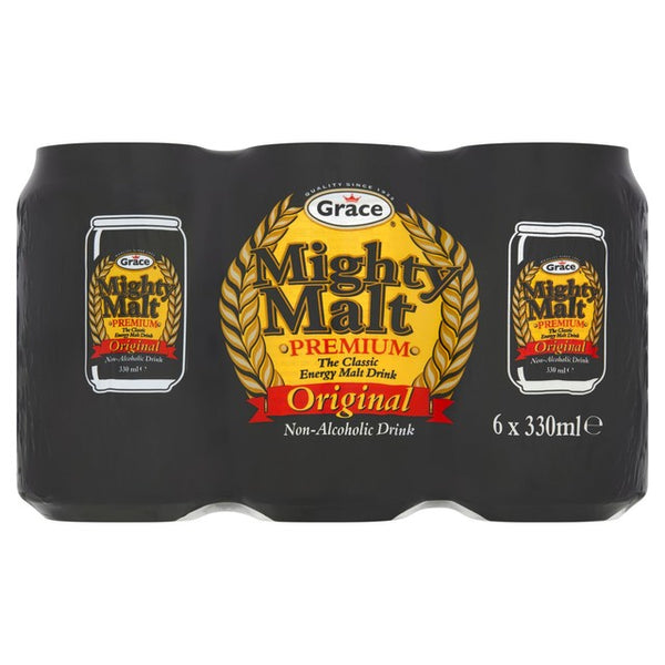Grace Mighty Malt Energy Drink 6 x 330ml