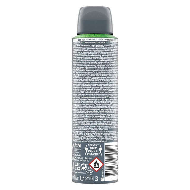 Dove Men Care Anti-Perspirant Deodorant Extra Fresh 150ml - British product