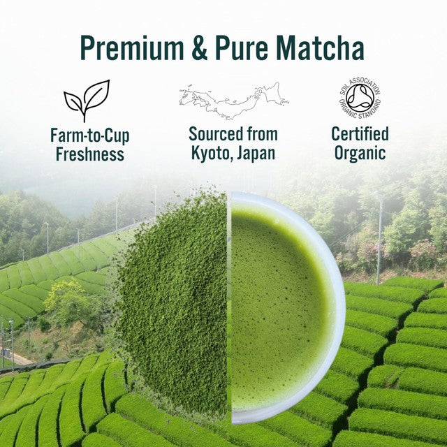 Green Origins Organic Matcha Powder 30g - British product