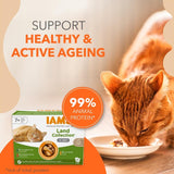 IAMS cat food meat variety mix 12x85g, UK version