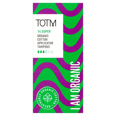 M&S TOTM Bio-Baumwoll-Tampons mit Applikator, Super Periode Pflege, 14er Packung – Jetzt bei McGrocer kaufen