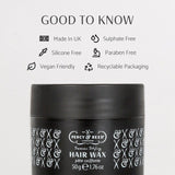Percy & Reed hair wax 50g, imported from the UK