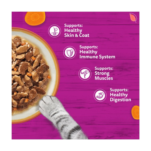 Whiskas cat food pouches Tasty Mix Country Collection 12x85g (British brand)