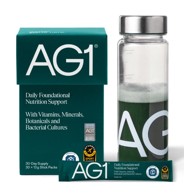 AG1 supplement 30 servings stick packs, British brand