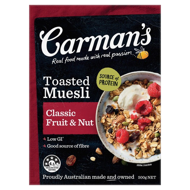 Sapphire Classic Fruit and Nut Muesli 500g - British product