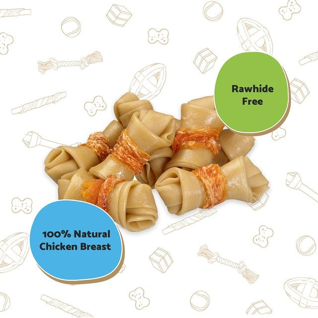 Good Boy chewy bones chicken dog treats 7 pack, UK version